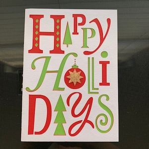 Happy Holidays Greeting Card