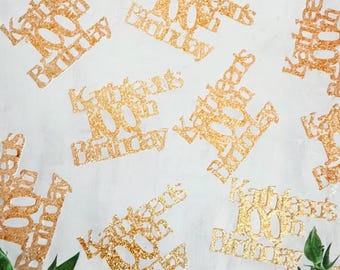 12 x Birthday Glitter / Mirror Table Confetti Sprinkles, Large, 50th Birthday, 21st Birthday, Table Decorations, Party