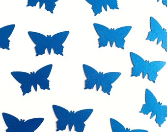 80 x Butterfly Table Confetti / Sprinkles, Birthday, Royal Blue, Girls Birthday, Various Colours