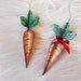 Printable Paper Carrot Decorations, DIY Vegetable Spring Home Decor ...