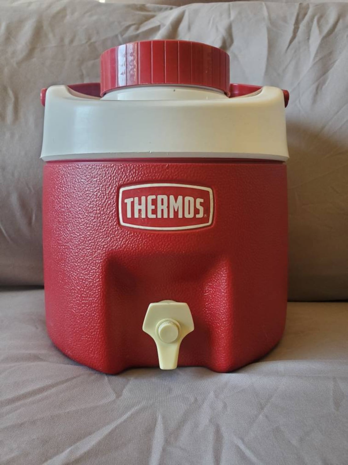 Vintage Thermos 4L Water Jug Cooler Etsy