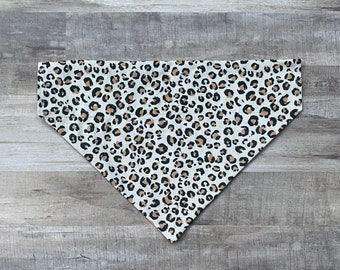 Tan Leopard Bandana