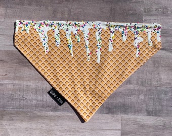 Ice Cream Drip Bandana