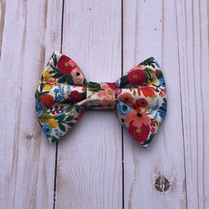 Cream Garden Party Bow Tie