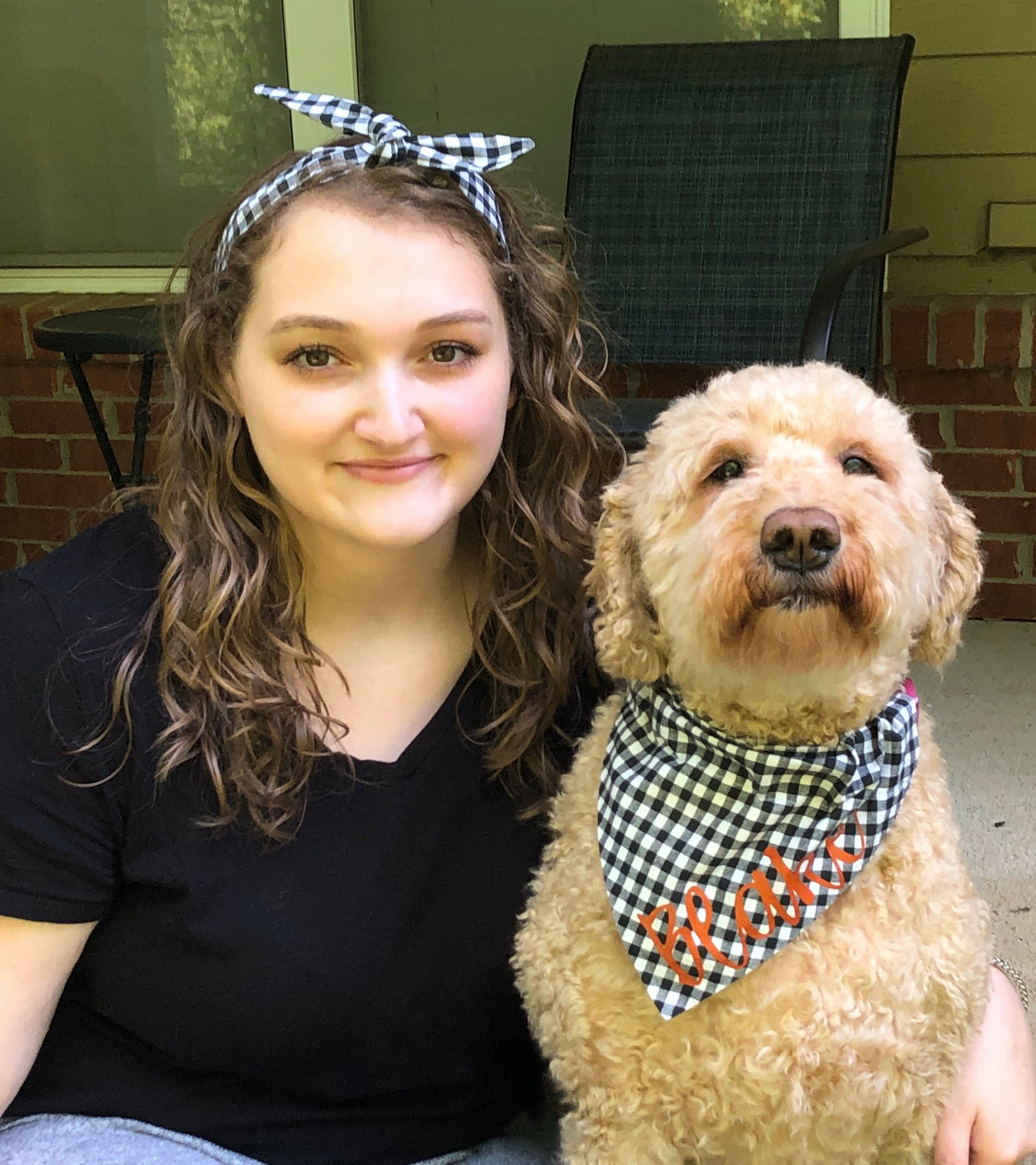 Matching dog and owner headband Clearance