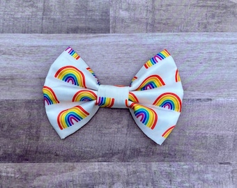 Rainbow Bright Bow Tie