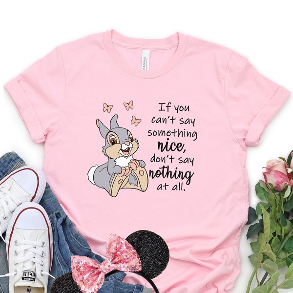 If You Cant Say Something Nice Thumper - Etsy