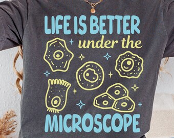 Cytotechnologist Shirt, Cytology Cells Graphic Tee, Pathologist, Medical Laboratory Scientist, Histotechnologist, Cytotech, Comfort Colors