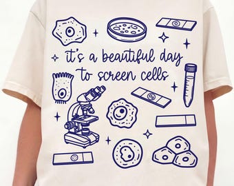 Cytotechnologist Shirt, Cytology Cells Graphic Tee, Pathologist, Medical Laboratory Scientist, Histotechnologist, Cytotech, Comfort Colors