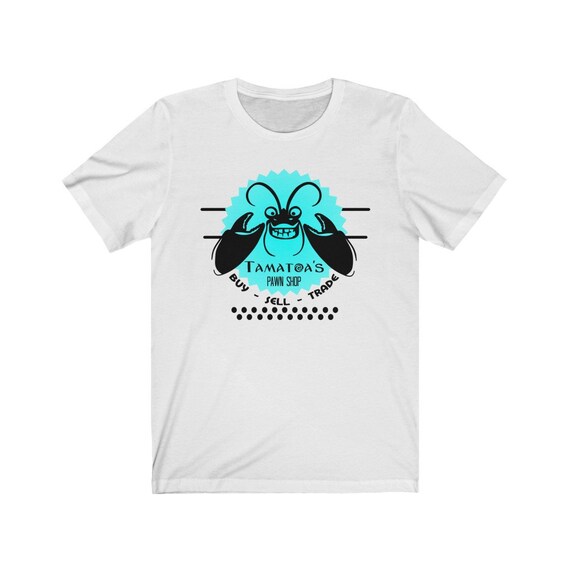 Disney Inspired Moana Tamatoa s Pawn Shop Crab Unisex Short Sleeve