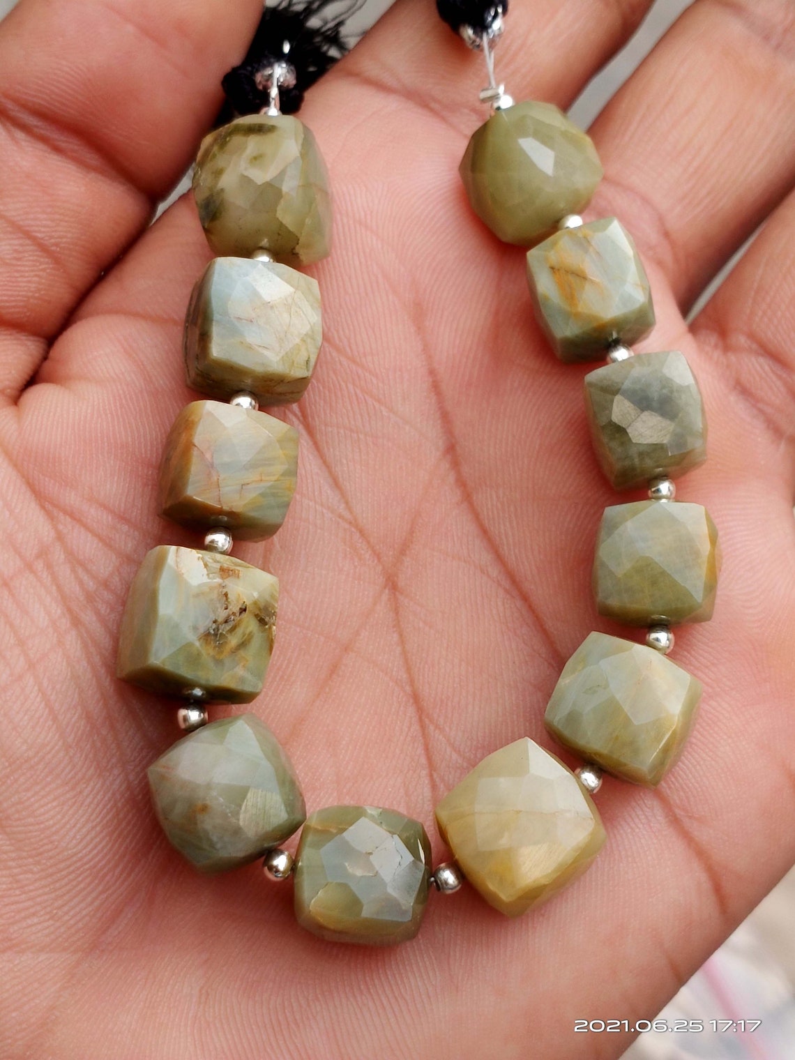 A Quality Cat's Eye Gemstone / 6'' For Jewelry Etsy