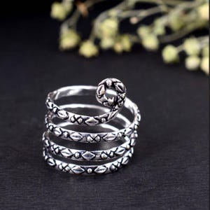 Adjustable Brass Arthritis Ring: Textured Silver Plated Knuckle Ring