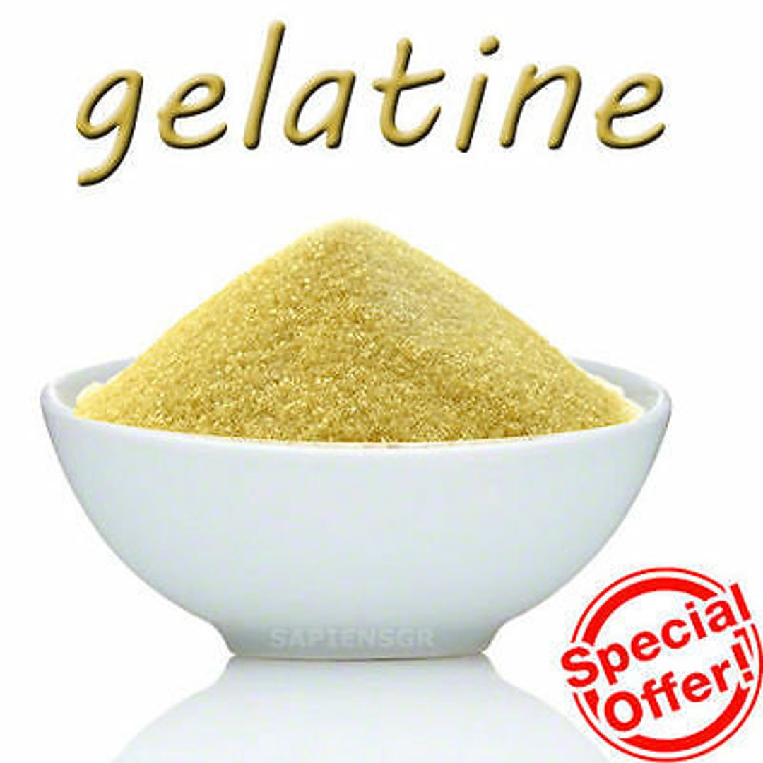 100gz Beef Gelatin Powder 200 Bloom Odourless Unflavoured Bulk Gelatine