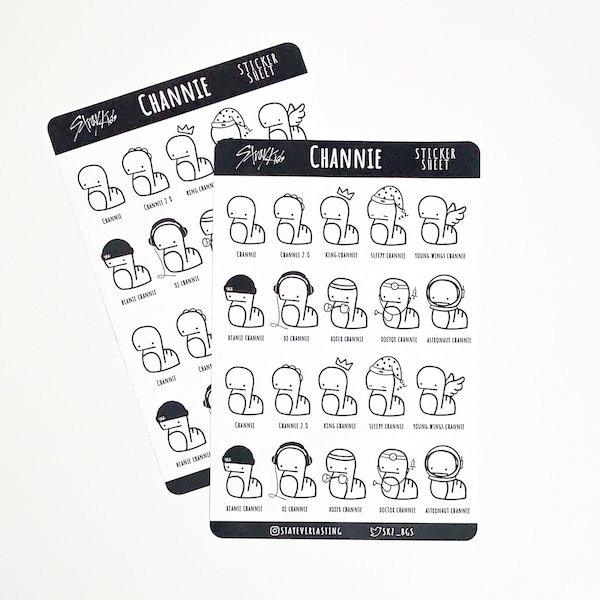 Channie Sticker Sheet