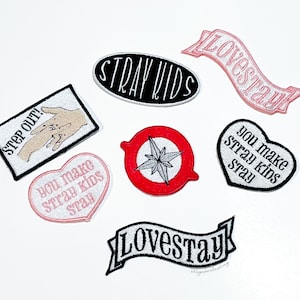 Stray Kids Stickerei Patches