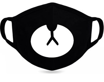 Panda Mask Etsy - panda mask etsy white kawaii face mask roblox Panda Mask Etsy - white kawaii face mask roblox
