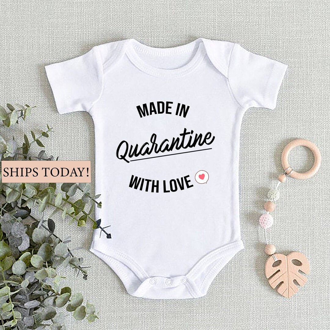 Quarantine on sale baby onesie
