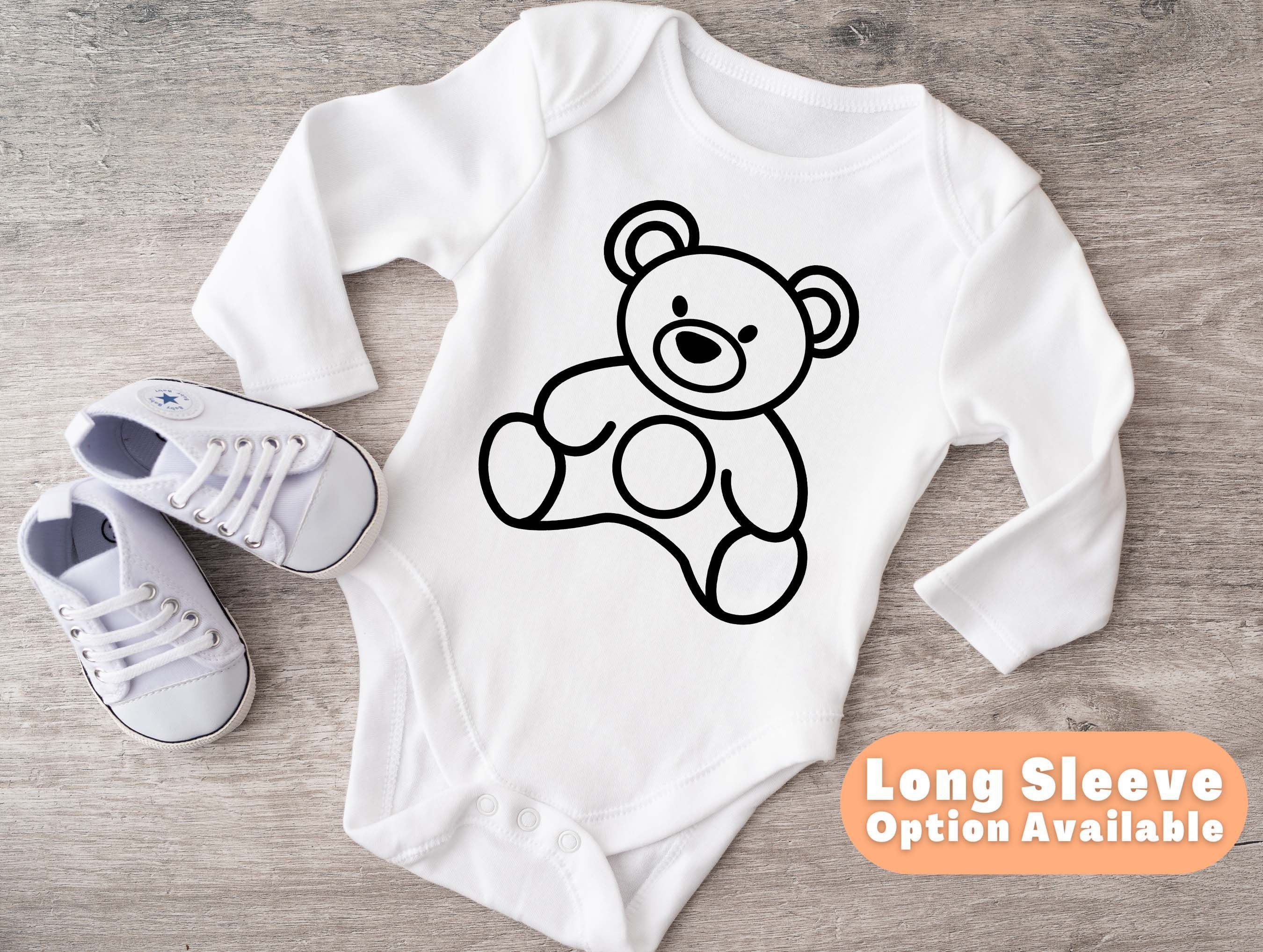 Teddy Bear Onesie® Baby Bear Onesie® Baby Girl Onesie® Etsy
