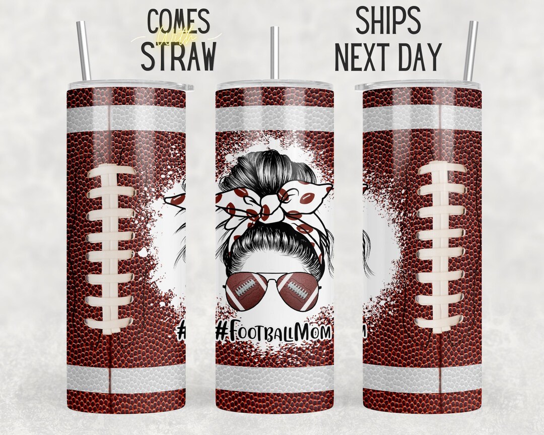 Football Mom Tumbler, Football Mom Gift, Football Mom Tumbler Cup