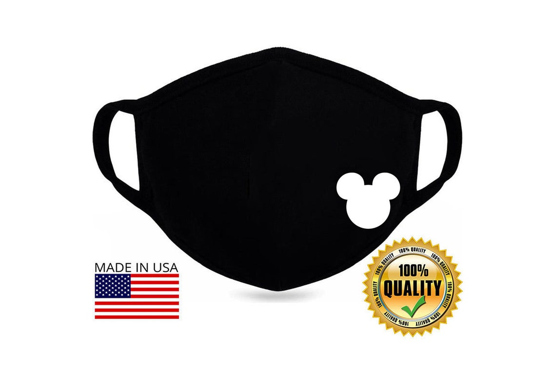 Mickey Mouse Mask Cartoon Mask Disney Mask Disneyland Mask Etsy
