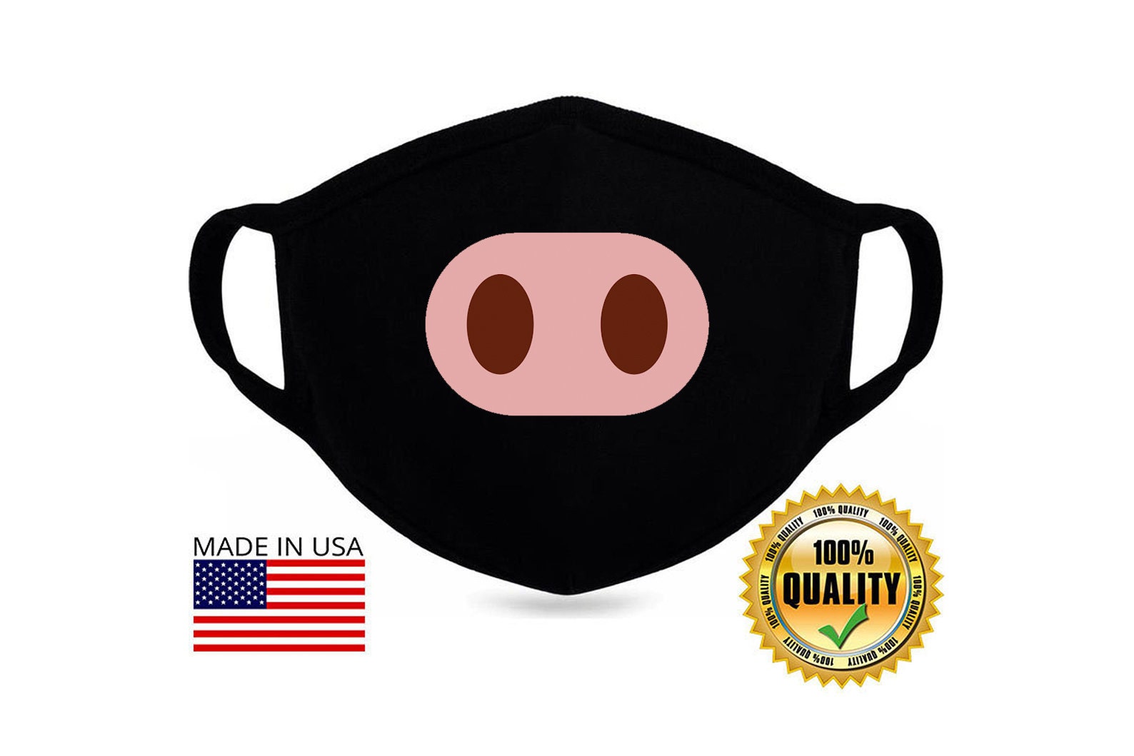 Pig Nose Mask Pig Snout Mask Pig Mask Funny Pig Mask Etsy