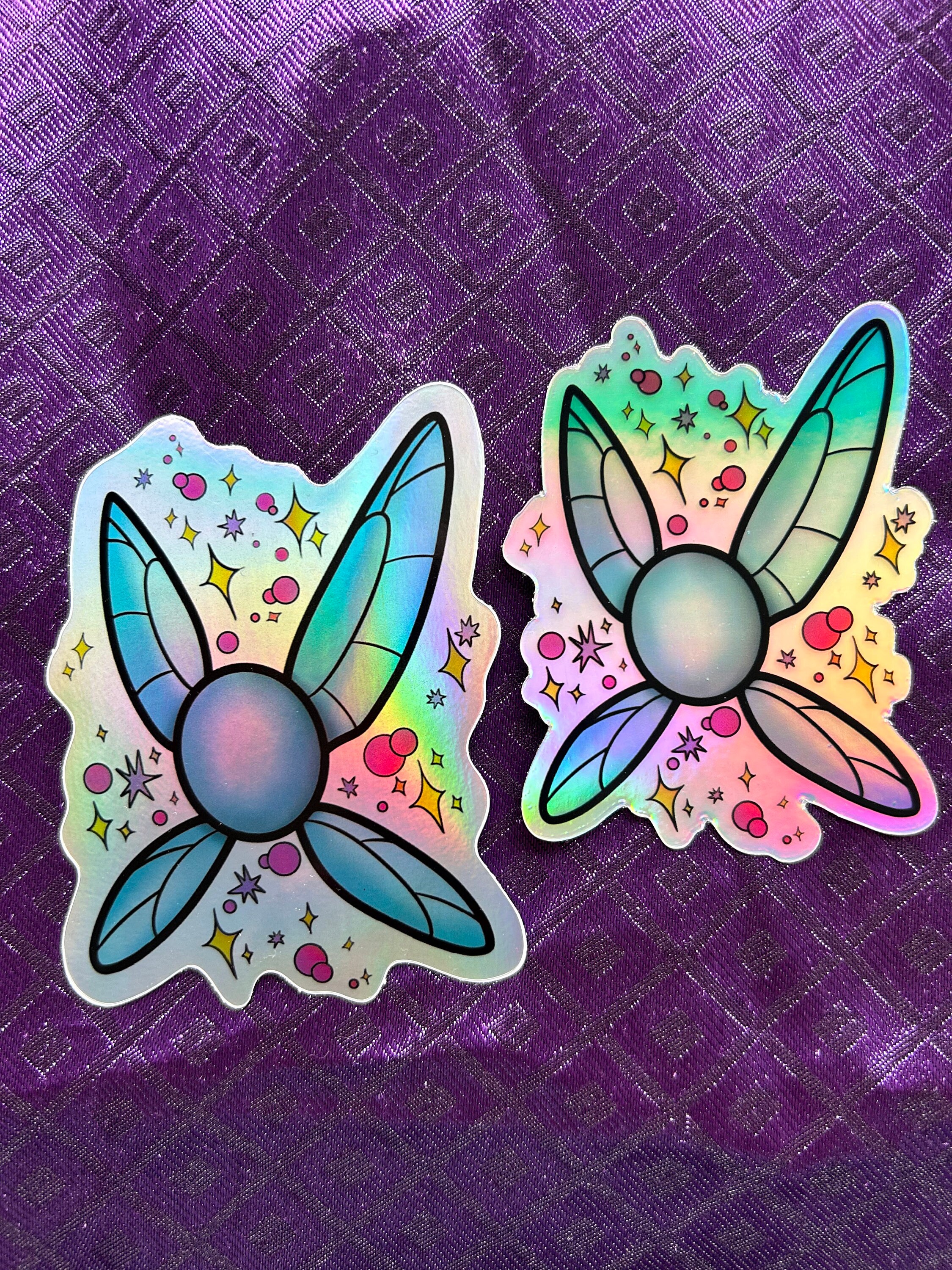 Navi (legend of Zelda Inspired || 3in Holographic Water-resistant Vinyl ...