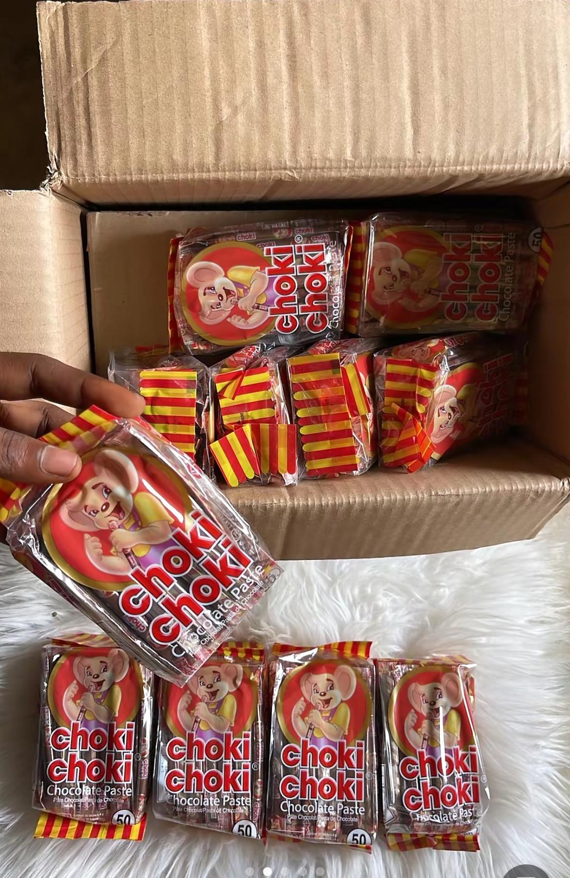 Choki Choki Chocolate Paste (50 Pcs) | Nigerian Treat - Etsy