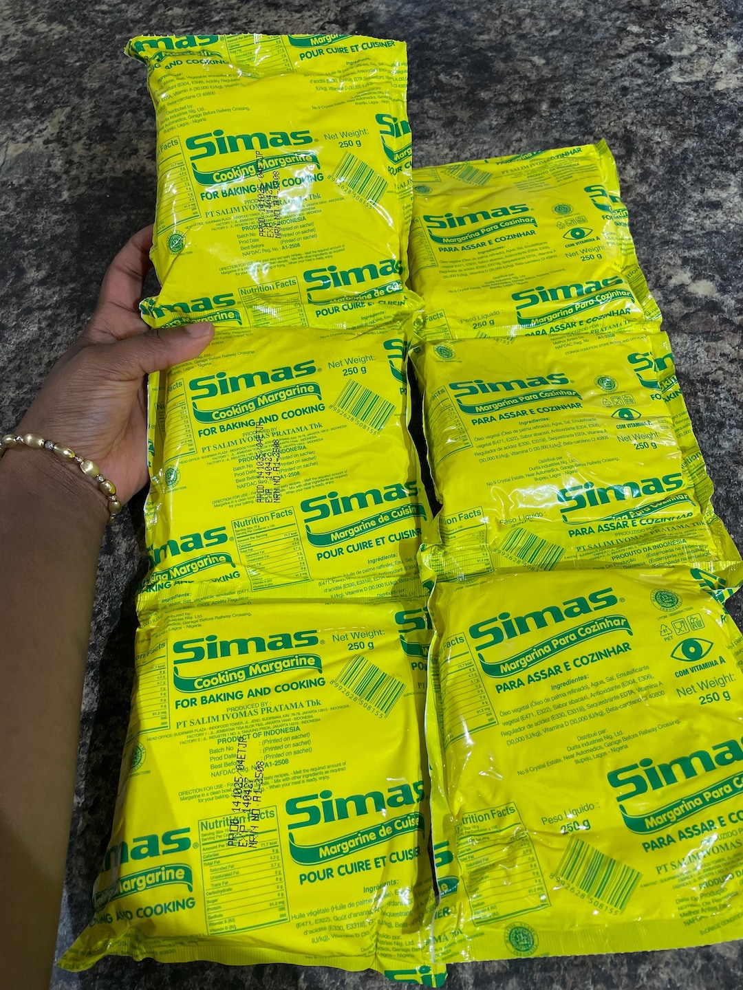 Simas Butter Simas Margarine Butter 250g| Nigerian Foods - Etsy