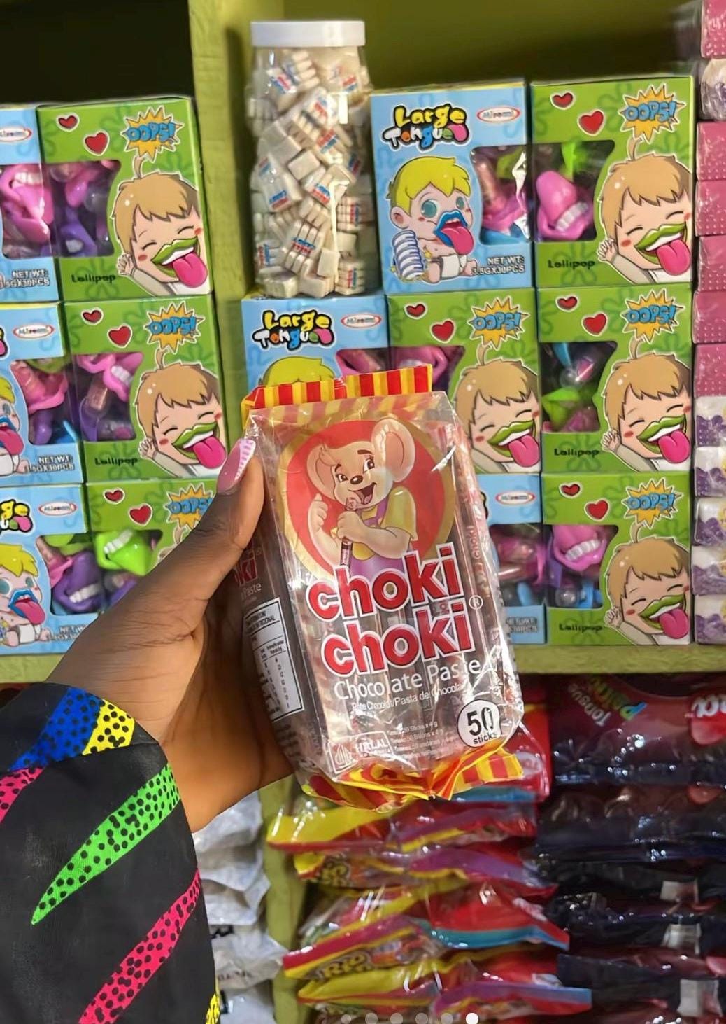 Choki Choki Chocolate Paste (50 Pcs) | Nigerian Treat - Etsy