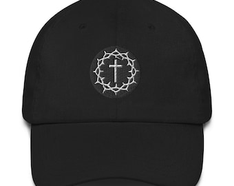 イエス・キリストの十字架 フレックスフィット ハット | 刺繍パッチ