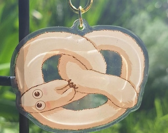 Pretzelbug WHA Keychain, TBNA Sticker