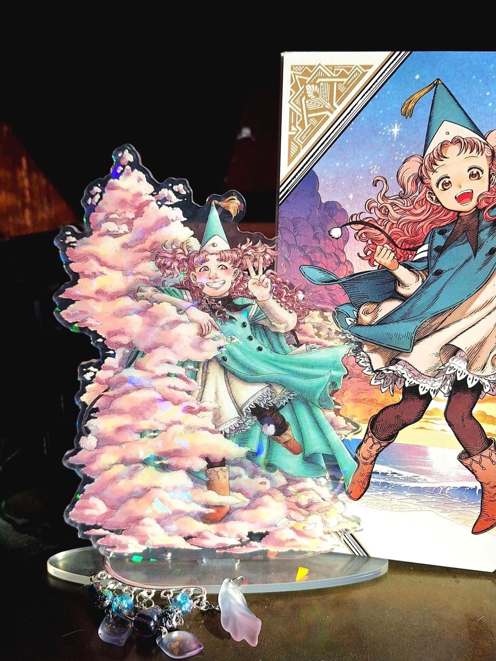 アート・デザイン・音楽 FOLKS tetsushi kobayashi Tetia: 7 Inch Tall Witch Hat Acrylic Double-sided Standee - Etsy
