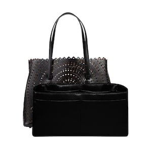 SALE【Alaia】レーザーカット トートバッグ 送料・関税込み＊アライア レザー レーザーカットトートバッグ