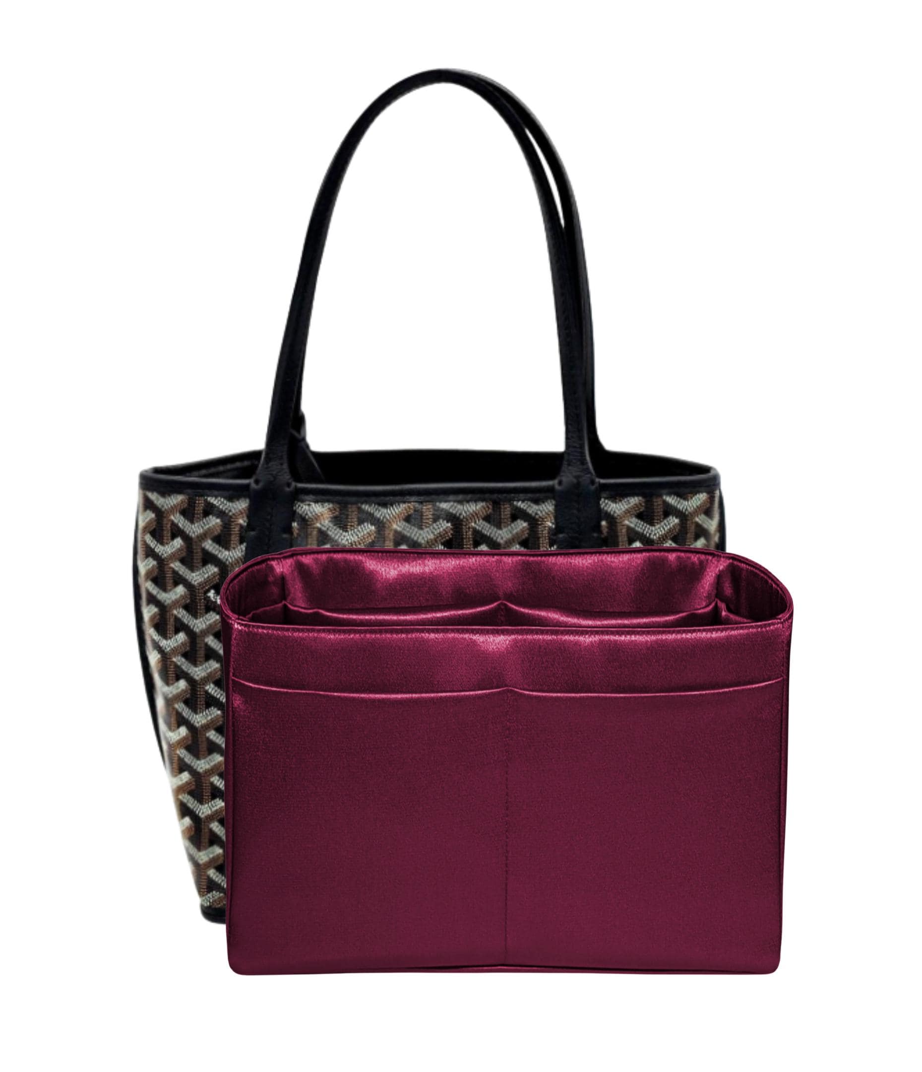 Bolsas Polene Numéro Un Nano Burdeos Bolsos De Mano Polene