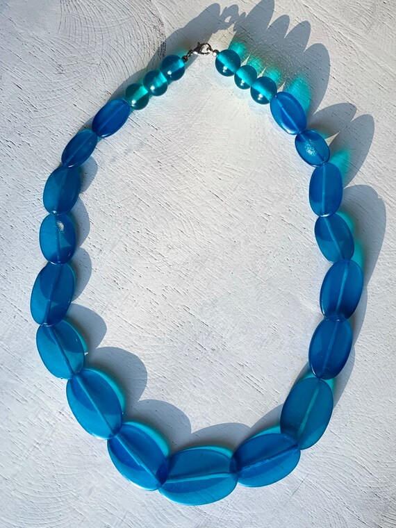 Vintage Necklace, 80s Necklace, 80s Vintage Gem