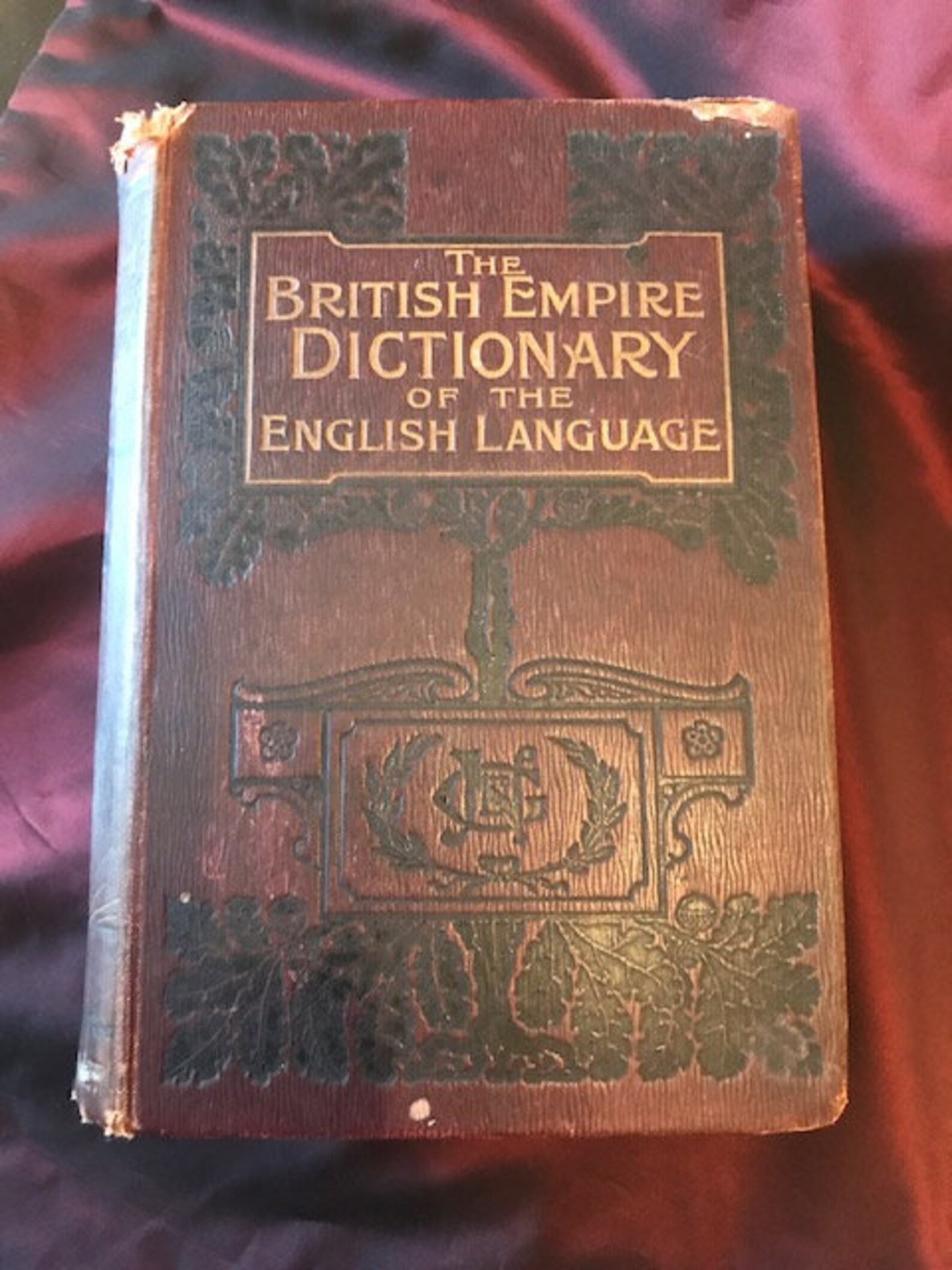 Rare The British Empire Dictionary of the English Language Etsy