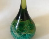 Collectible Caithness quot Moondrop quot glass paperweight