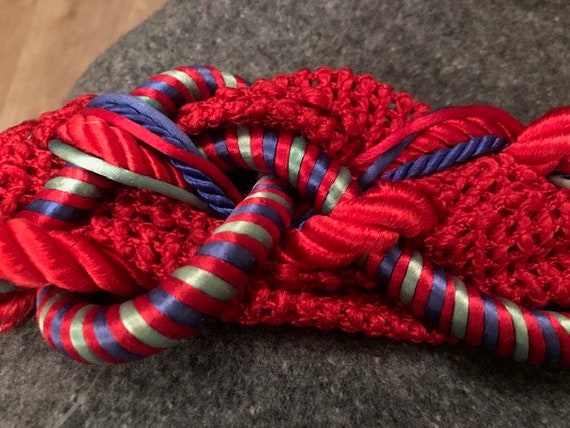 1970's rope elasticated belt
