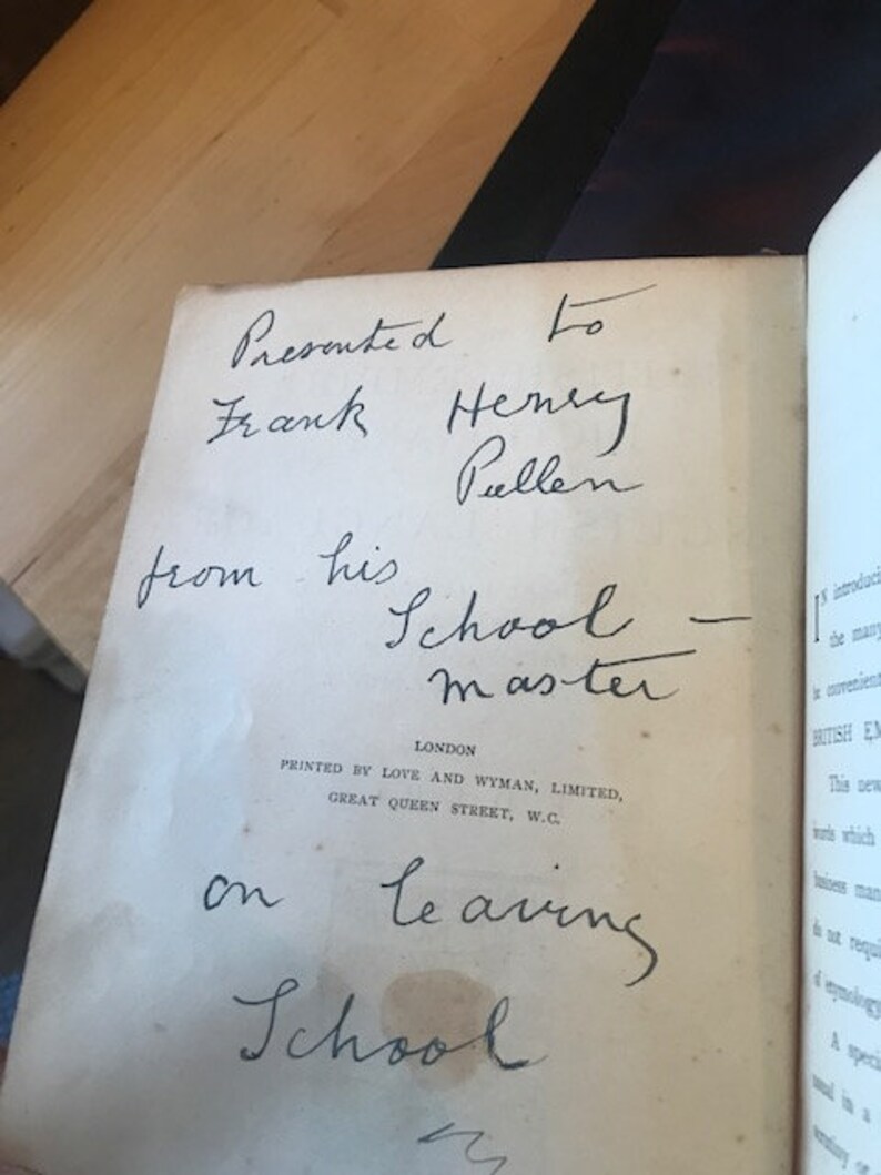 Rare The British Empire Dictionary of the English Language Etsy