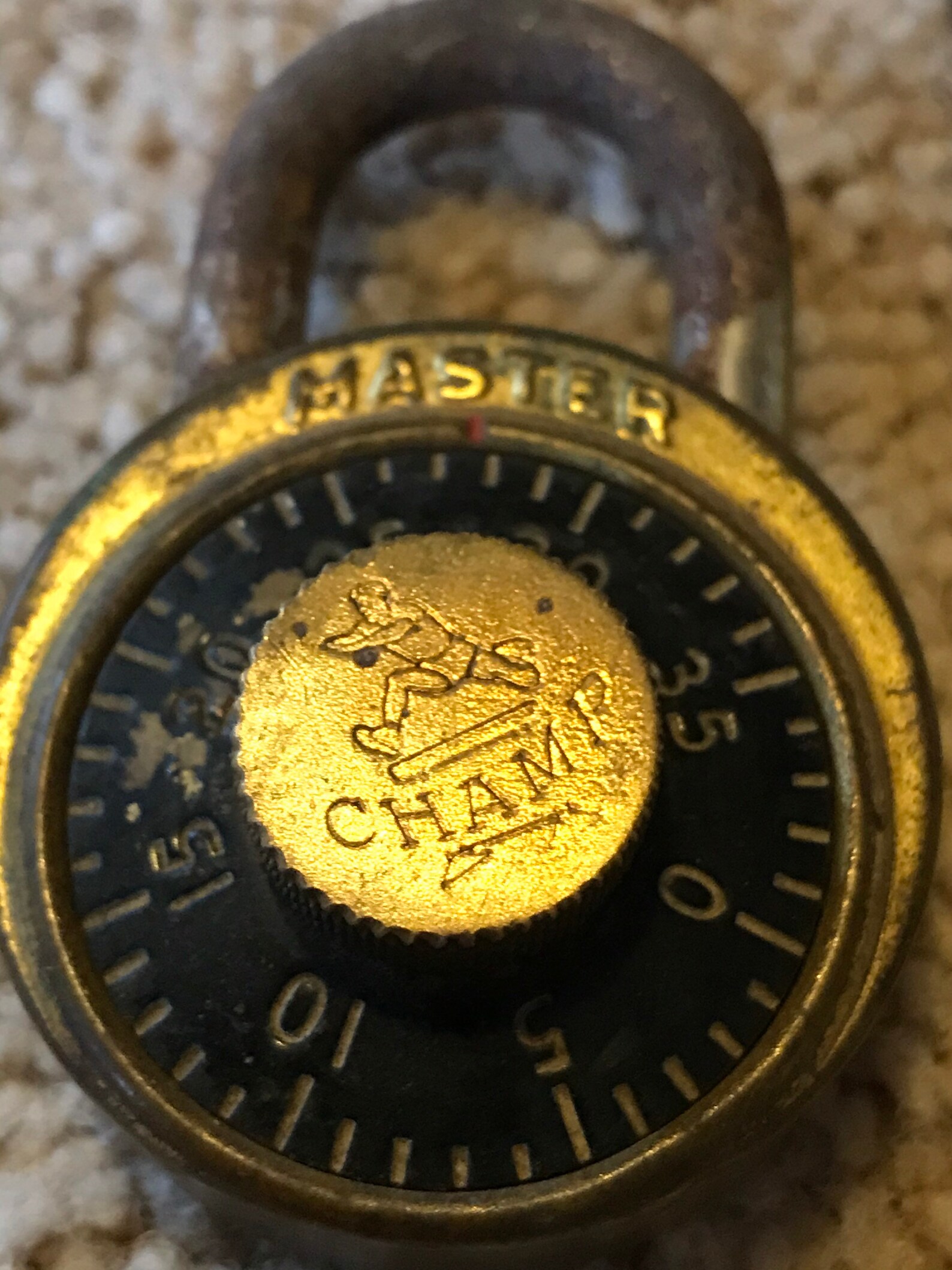 Vintage Master Lock Co Combination Lock E36208 Etsy