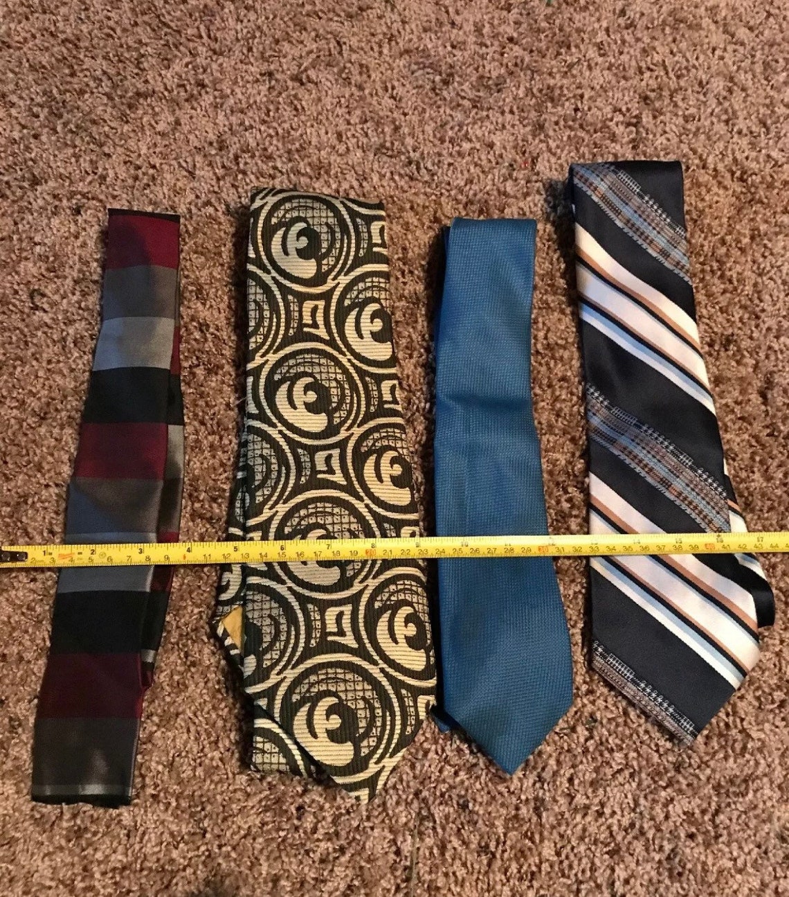 Vintage Lot Of Neckties 5056 Wards Sears Dafne Com pura | Etsy