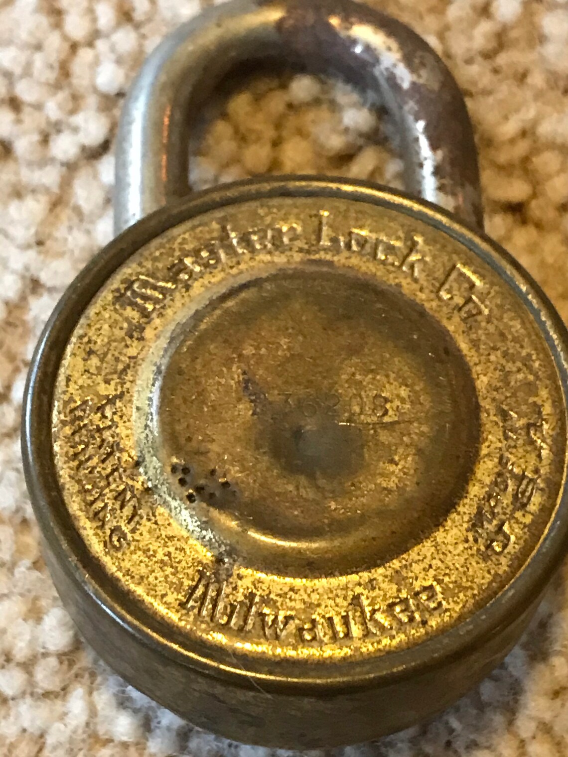 Vintage Master Lock Co Combination Lock E36208 Etsy