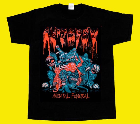 Autopsy Severed Survival Mental Funeral New Short Long Sleeve