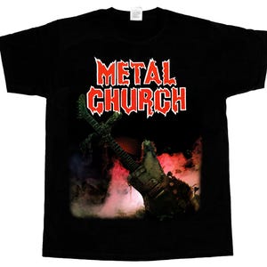 s - 5xl metal church overkill new black t-shirt