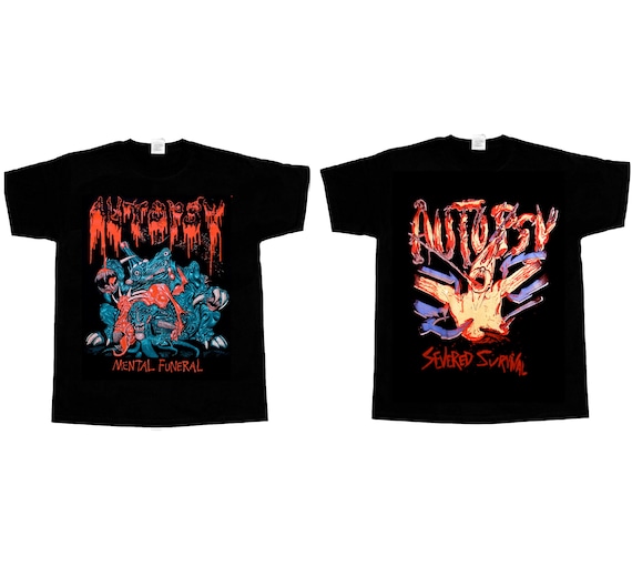 Autopsy Severed Survival Mental Funeral New Short Long Sleeve