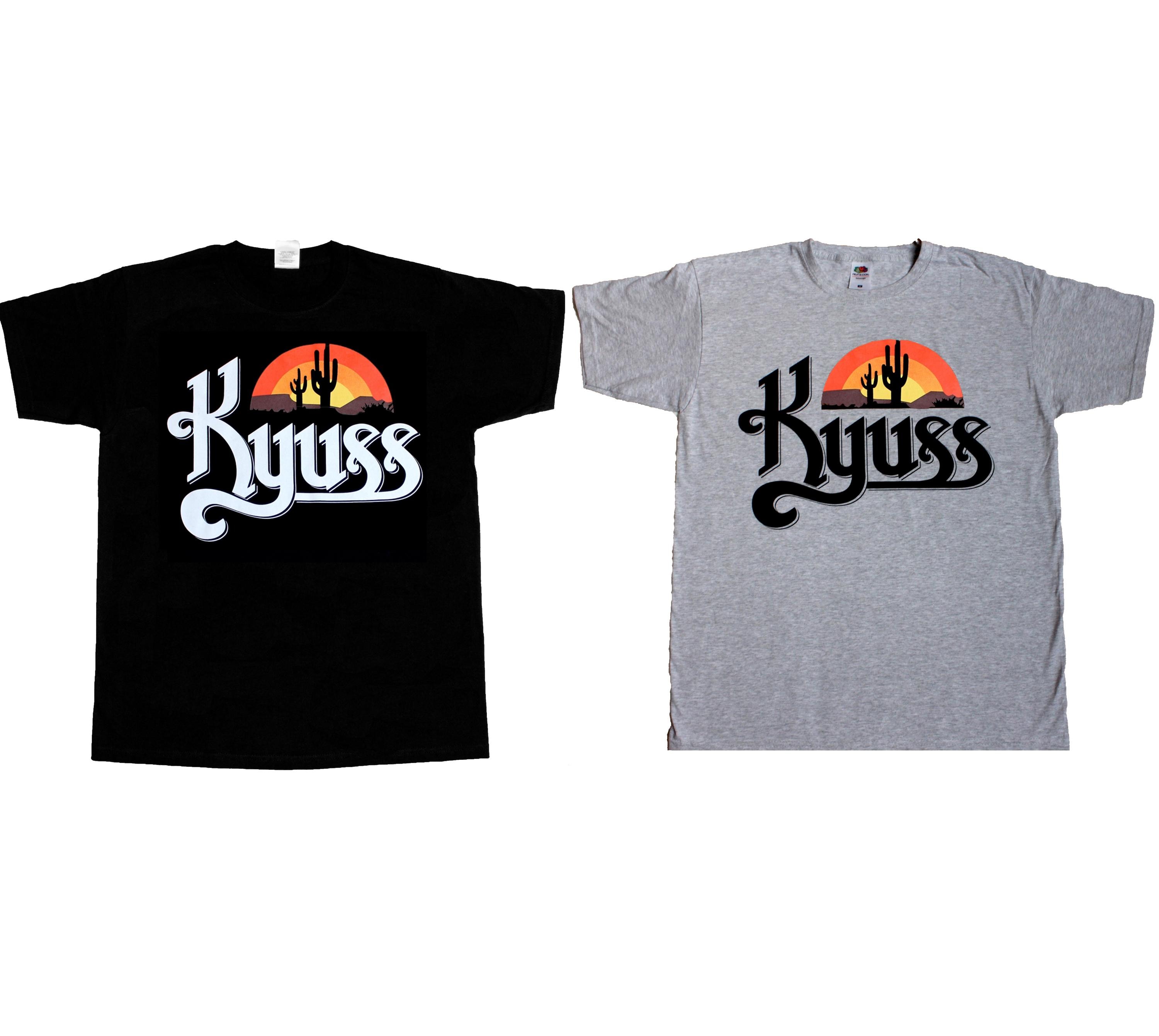 kyuss widow stoner rock new gray/black t-shirt 3xl 4xl 5xl