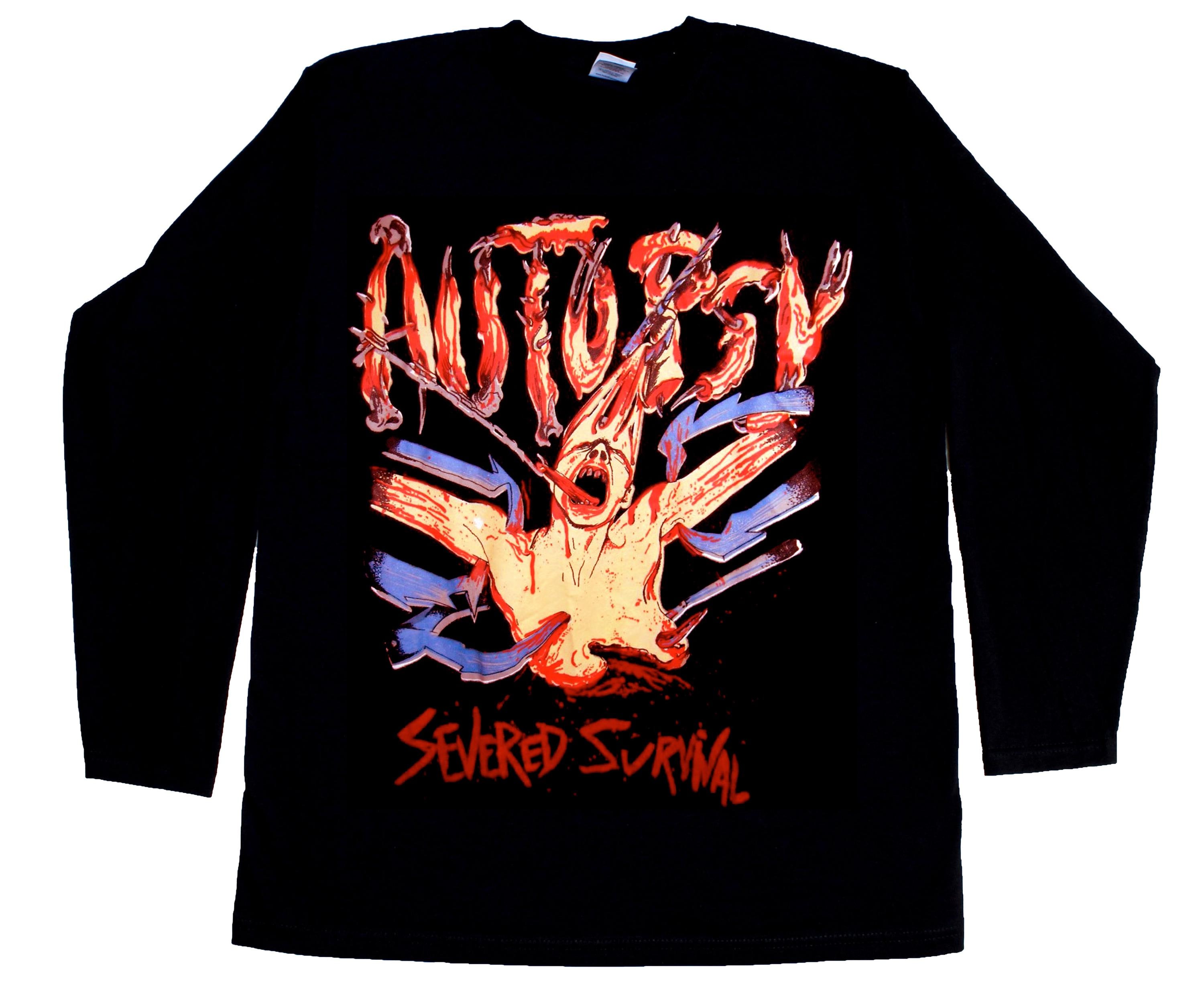 Autopsy Severed Survival Mental Funeral New Short Long Sleeve