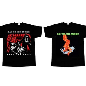 faith no more the real thing king for a day mike patton new short long sleeve black t-shirt
