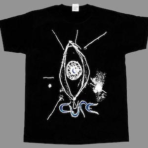 The Cure Band Punk Gothic neues schwarzes T-Shirt