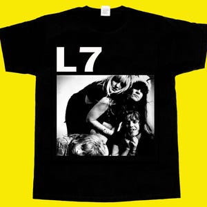 L7バンド ベイブス・イン・トイランド 7年目のビッチホール 新品 黒 半袖Tシャツ 3XL 4XL 5XL